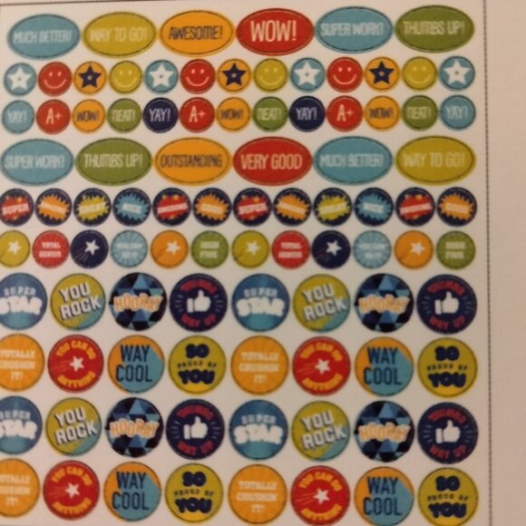 Reward Stickers Set 838 Stickers American Greetings - Picture 7 of 11